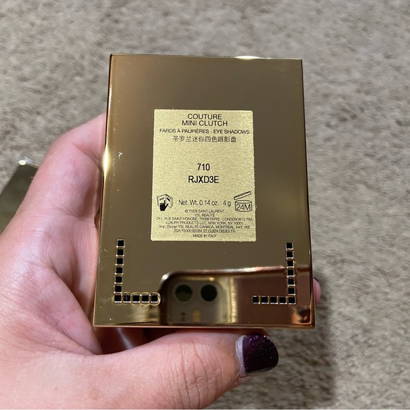 Yves Saint Laurent YSL Couture Mini Clutch High Intensity Pigments 710 Over Brun - Picture 9 of 16